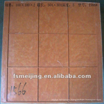 Moulding plastic for glass mosaic